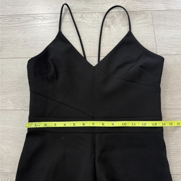 Likely Brooklyn Black Wide Leg Spaghetti Strap Jumpsuit - Picture 5 of 15